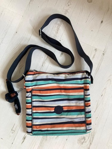 Kipling candy lines crossbody - candy,