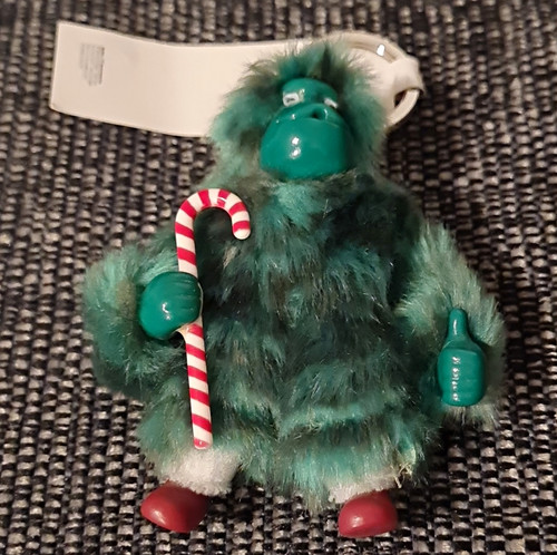 Kipling green plush - green, monkey
