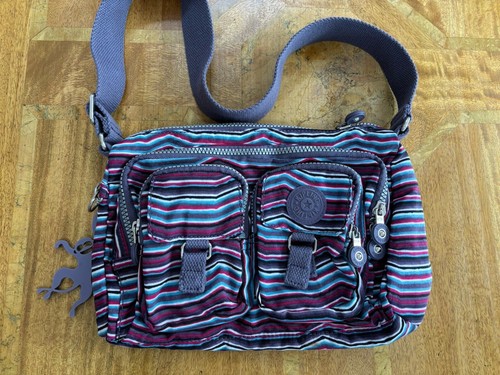 Kipling purple candy - candy, stripe
