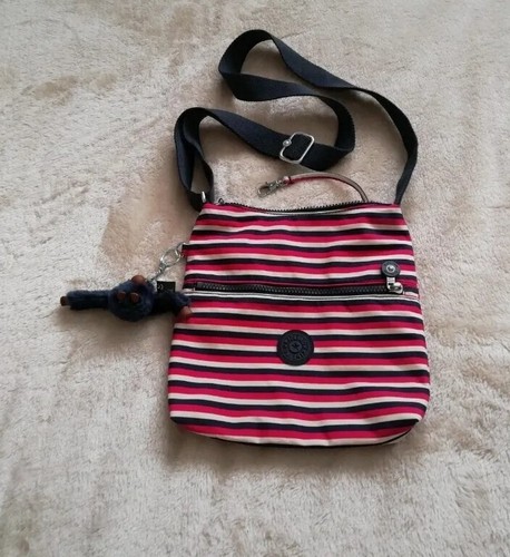Kipling candy stripe crossbody - candy,
